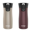 West Loop 2.0 Leak-Proof Spill-Proof Insulated Stainless Steel Travel Mug, 16oz., 2 Pack