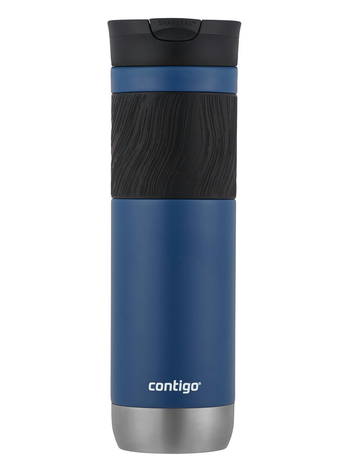 Byron 2.0 Stainless Steel Travel Mug with SNAPSEAL Lid and Grip, 24oz