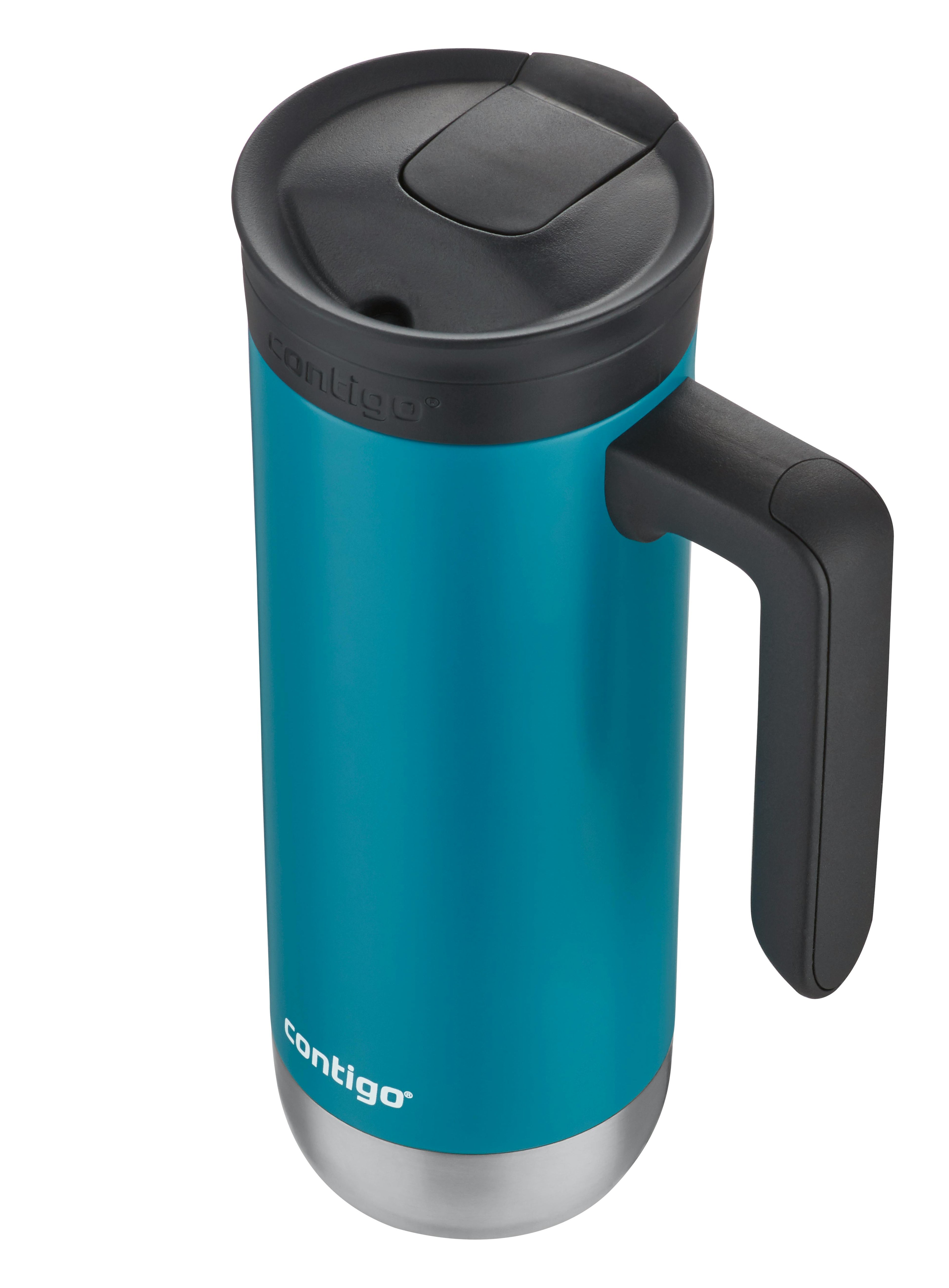Superior 2.0 Stainless Steel Travel Mug with Handle with SNAPSEAL Lid, 20oz