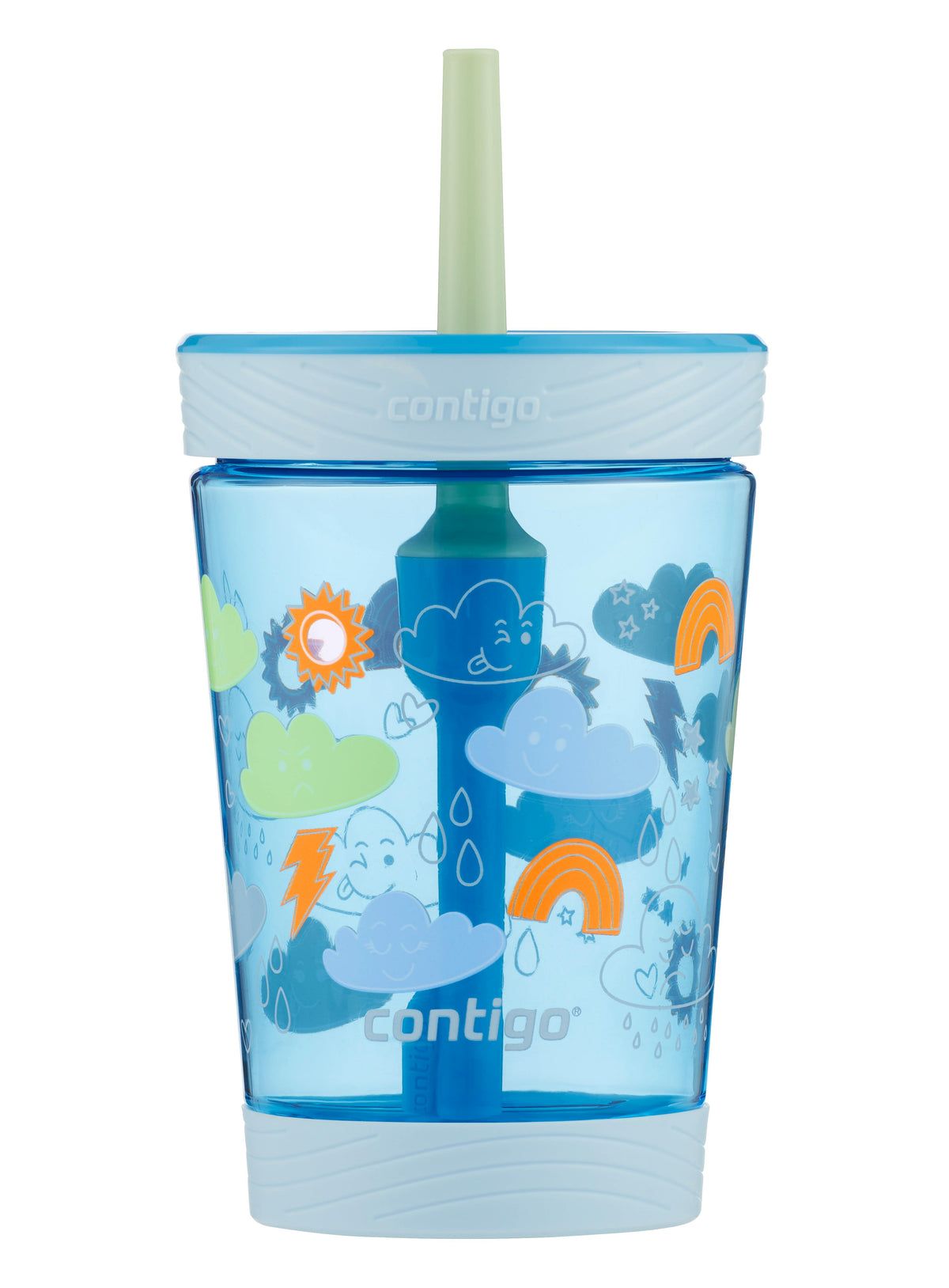 Kids Spill-Proof Tumbler with Straw, 14oz., 2 Pack